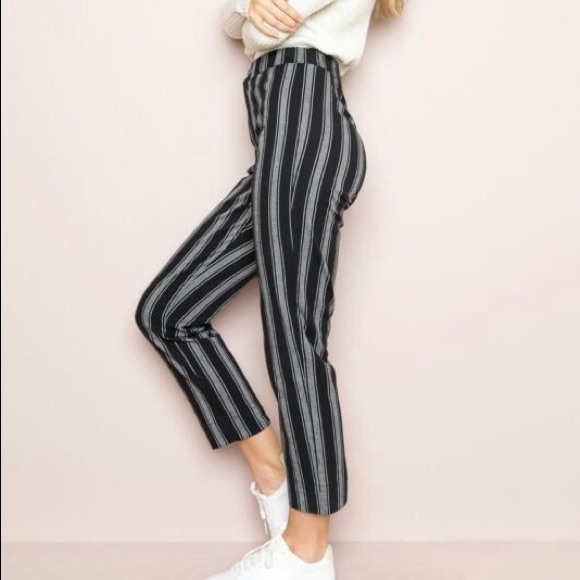 Brandy Melville Pants - Brandy Melville Pinstripe Pants